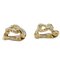 Earrings in Chain Gold by Christian Dior, Set of 2 4