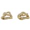 Earrings in Chain Gold by Christian Dior, Set of 2 5