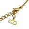Necklace in Gold with Blue Shell Heart from Christian Dior, Image 4