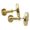 Ohrringe aus Gold mit Strasssteinen von Christian Dior, 2 . Set 3