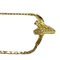 Halskette mit goldenem Herz aus Strass von Christian Dior 2