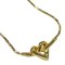 Halskette mit goldenem Herz aus Strass von Christian Dior 3