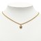 Vergoldete Strass Halskette für Damen von Christian Dior 5