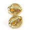 Aretes de metal y oro con cuentas de diamantes de imitación de Christian Dior. Juego de 2, Imagen 7