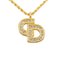 Pulsera de diamantes de imitación en oro de Christian Dior, Imagen 4