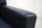 Vintage Swiss DS 17 Dark Blue Leather Armchair from de Sede, Image 5