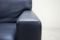 Vintage Swiss DS 17 Dark Blue Leather Armchair from de Sede, Image 17