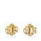 Earrings in Gold Plated by Christian Dior, Set of 2 1
