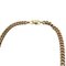 Gold GP Design Chain Necklace by Christian Dior 4