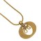 Collar vintage con piedra dorada de Christian Dior, Imagen 4