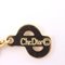 Collar de diamantes de imitación de metal con logotipo de Cd dorado de Christian Dior, Imagen 6