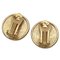 Round Earrings in Gold from Christian Dior, Set of 2 2