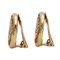 Aretes redondos de oro de Christian Dior. Juego de 2, Imagen 3