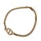 Rhinestone Gold Bracelet by Christian Dior 4