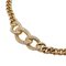 Transparent Stone Gold Necklace by Christian Dior 1