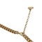 Transparent Stone Gold Necklace by Christian Dior 5