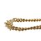 Transparent Stone Gold Necklace by Christian Dior 4