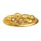 CHRISTIAN DIOR Spilla in metallo dorato da donna, Immagine 2
