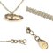Collar de metal / diamantes de imitación dorado y rosa de Christian Dior, Imagen 4