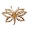 Broche Mariposa en dorado de Christian Dior, Imagen 1