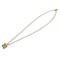 Transparent Stone Gold Black Necklace by Christian Dior 4