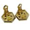 Earrings with Stone in Gold from Christian Dior, Set of 2 5