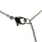 Silver Metal Necklace by Christian Dior 2