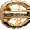 Aretes de diamantes de imitación bañados en oro de Christian Dior, Imagen 3