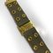 CHRISTIAN DIOR Bracelet Khaki Gold Canvas GP Chain Jacquard Plate Adjuster Accessory 5