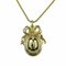 CD Necklace Gold Charm Womens GP in Plated by Christian Dior 1