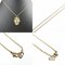 CD Necklace Gold Charm Womens GP in Plated by Christian Dior, Image 3