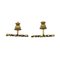 Gold Ladies Earrings by Christian Dior 5
