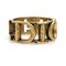 Metal Gold Ring by Christian Dior, Image 1
