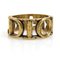 Metal Gold Ring by Christian Dior 2