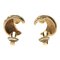 Crescent Moon Earrings Accessories Womens Gold Vintage Itq9wox7p0xi Rm2885m by Christian Dior, Set of 2, Image 4