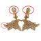 Gold Earrings from Christian Dior, Set of 2 6