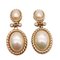 Dior Earrings in Gold from Christian Dior, Set of 2 1