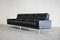 Vintage Black Leather 4-Seater Sofa from De Sede, 1967 15