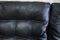 Vintage Black Leather 4-Seater Sofa from De Sede, 1967 27