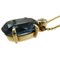 Color Stone Metal Blue Gold Necklace by Christian Dior 5