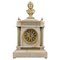 19th Century Onyx and Bronze Clock with William Shakespeare 1