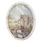Italian Artist, Grisaille Compositions, Oil on Oval Canvases, 1800s, Set of 3 2
