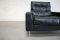 Vintage Black Leather Armchairs from de Sede, 1967, Set of 2, Image 12