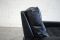 Vintage Black Leather Armchairs from de Sede, 1967, Set of 2, Image 15