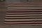 Small Vintage Striped Runner Rug, 1960s 7