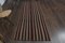 Small Vintage Striped Runner Rug, 1960s 1
