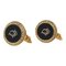 Earrings in Gold with Stone from Christian Dior, Set of 2 1