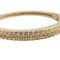 Bracciale rigido Dior con strass in oro di Christian Dior, Immagine 3