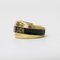 Ring in Gold und Schwarz von Christian Dior 2