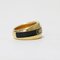Ring in Gold und Schwarz von Christian Dior 3